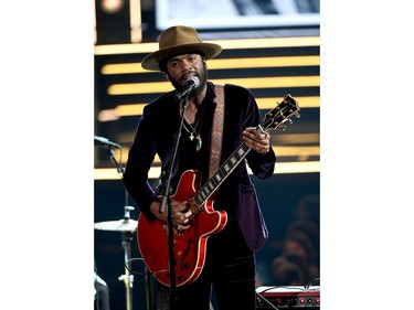 Gary Clark Jr. performs onstage during the 60th Annual Grammy Awards at Madison Square Garden on Jan. 28, 2018 in New York. (Kevin Winter/Getty Images for NARAS)