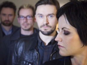 This file photo taken on January 18, 2012 shows the members of the Irish rock band The Cranberries.
