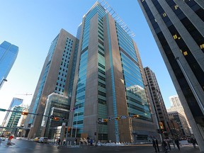 The exterior of the Calgary Courts Centre was photographed on Tuesday January 16, 2018. Gavin Young/Postmedia