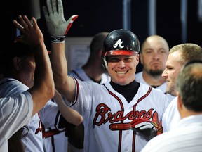 Chipper Jones of the Atlanta Braves