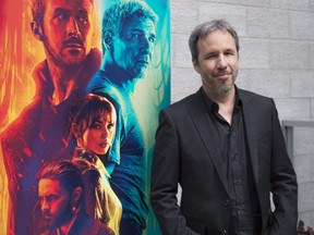 Canadian film director Denis Villeneuve is seen during a photo call for his movie "Blade Runner 2049" in Montreal on , Sept. 28, 2017.