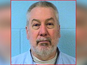 This undated file photo provided by the Illinois Department of Corrections shows former Bolingbrook, Ill., police officer Drew Peterson. The Illinois Supreme Court on Friday, Jan. 19, 2018, again upheld the murder conviction of Peterson in the 2004 drowning death of his third wife. (Illinois Department of Corrections via AP, File)