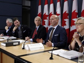 In this file photo, NDP MP Nathan Cullen speaks during a news conference in Ottawa on Thursday, Decemeber 1, 2016.