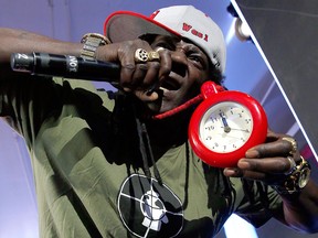 Flavor Flav.  (Rick Kern/Getty Images for Samsung)