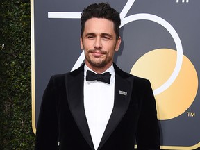 In this Jan. 7, 2018 file photo, James Franco arrives at the 75th annual Golden Globe Awards in Beverly Hills, Calif. (Photo by Jordan Strauss/Invision/AP, File)