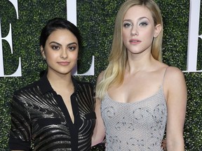 Camila Mendes and Lili Reinhart attend ELLE's Annual Women In Television Celebration 2017 - Red Carpet at Chateau Marmont on January 14, 2017 in Los Angeles, California. (Photo by Jonathan Leibson/Getty Images for ELLE)