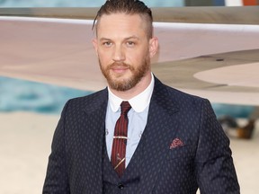 Tom Hardy arrives at the 'Dunkirk' World Premiere at Odeon Leicester Square on July 13, 2017 in London, England. (Photo by Tristan Fewings/Getty Images)