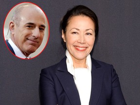 Ann Curry says she's not surprised by the allegations that got former colleague Matt Lauer (inset) fired. (Evan Agostini/Invision/AP/AP Photo/Richard Drew/)