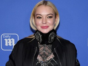 Lindsay Lohan.  Slaven Vlasic/Getty Images for Daily Mail)