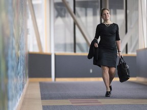 Foreign Affairs Minister Chrystia Freeland arrives for a cabinet retreat in London, Ontario on Thursday, January 11, 2018.
