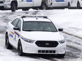 In this file photo, Nova Scotia RCMP vehicles are seen outside a crime scene on Wednesday, Jan. 4, 2017.