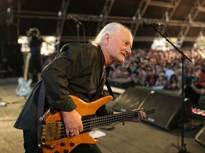 Musician Jim Rodford of The Zombies performs on the Palomino stage during Day 1 of 2017 Stagecoach California's Country Music Festival at the Empire Polo Club on April 28, 2017 in Indio, Calif.  (Christopher Polk/Getty Images for Stagecoach)