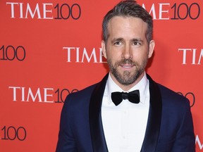 Actor Ryan Reynolds attends the 2017 Time 100 Gala at Jazz at Lincoln Center on April 25, 2017 in New York City. (Photo by Dimitrios Kambouris/Getty Images for TIME)