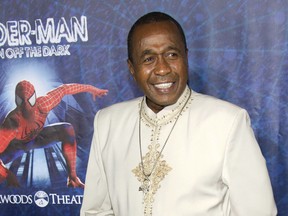 In this June 14, 2011 file photo, Ben Vereen arrives at the opening night performance of the Broadway musical "Spider-Man Turn Off the Dark" in New York.