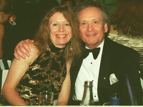 Stanley Hartt, a former chief of staff to former Prime Minister Brian Mulroney, is pictured with his wife Beverley in 1997.