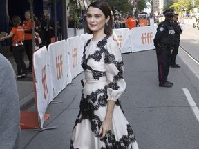 Rachel Weisz  at the Princess of Wales Theatre for the premiere of Disobedience,  during the Toronto International Film Festival in Toronto on Sunday September 10, 2017. Stan Behal/Toronto Sun/Postmedia Network