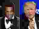 Jay-Z and U.S. President Donald Trump.