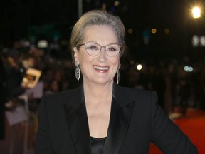 In this Jan. 10, 2018 file photo, actress Meryl Streep poses for photographers at the premiere of "The Post" in London. (Photo by Joel C Ryan/Invision/AP, File)