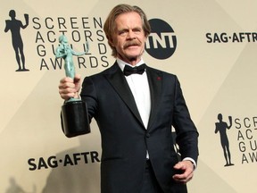 24th Annual Screen Actors Guild (SAGs) Awards 2018 Press Room held at Shrine Auditorium in Los Angeles, California.  Featuring: William H. Macy Where: Los Angeles, California, United States When: 21 Jan 2018 Credit: Adriana M. Barraza/WENN.com