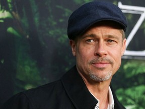 Executive producer Brad Pitt attends the premiere of Amazon Studios' 'The Lost City Of Z' at ArcLight Hollywood on April 5, 2017 in Hollywood, California.
