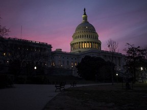 The U.S. Capitol Building is pictured on February 9, 2018 in Washington, DC.