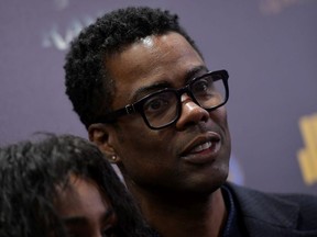 Actor Chris Rock attends the screening of Marvel Studios' "Black Panther" hosted by The Cinema Society on February 13, 2018 in New York City.