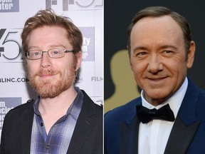 This combination of pictures created on October 30, 2017 shows a file photo taken on October 9, 2013 of actor Anthony Rapp(L) attending the "Dazed And Confused" 20th Anniversary Screening during the 51st New York Film Festival at Alice Tully Hall at Lincoln Center in New York City, and a file photo taken on March 2, 2014 showing actor Kevin Spacey arriving on the red carpet for the 86th Academy Awards in Hollywood, California.   Kevin Spacey came out as gay early Monday, October 30, 2017 and apologized to actor Anthony Rapp, who accused the Hollywood star of making a sexual advance on him at a 1986 party when he was only 14 years old. Spacey's announcement, posted to his Twitter account at midnight, came after Rapp -- best known for being part of the original cast of Broadway hit "Rent" -- made the accusation in an interview with Buzzfeed News.  Kevin Spacey came out as gay early Monday, October 30, 2017 and apologized to actor Anthony Rapp, who accused the Hollywood star of making a sexual advance on him at a 1986 party when he was only 14 years old. Spacey's announcement, posted to his Twitter account at midnight, came after Rapp -- best known for being part of the original cast of Broadway hit "Rent" -- made the accusation in an interview with Buzzfeed News.