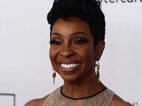 American singer, songwriter and actress Gladys Knight arrives for the traditionnal Clive Davis party on the eve of the 60th Annual Grammy Awards on January 28, 2018, in New York.