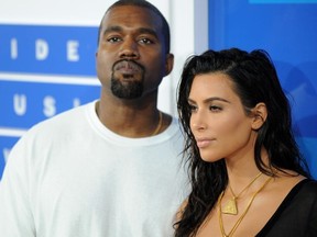 Kim Kardashian and Kanye West. (Ivan Nikolov/WENN.com)