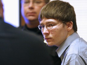 In this April 16, 2007, file photo, Brendan Dassey appears in court at the Manitowoc County Courthouse in Manitowoc, Wis. (Dan Powers/The Post-Crescent, Pool, File)