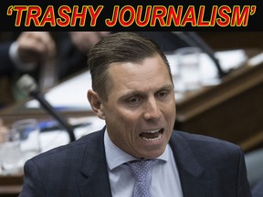 Patrick Brown calls CTV's reporting on his alleged sexual misconduct "trashy journalism." (Craig Robertson/Postmedia Network file photo)