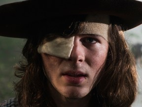 Chandler Riggs in a scene from The Walking Dead. (AMC)