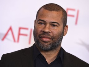 In this Friday, Jan. 5, 2018 file photo, Jordan Peele arrives at the 2018 AFI Awards at the Four Seasons in Los Angeles. Peele is among the nominees at the Directors Guild Awards, being held Saturday, Feb. 3, 2018, in Beverly Hills.