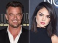 Josh Duhamel and Eiza Gonzalez. (Getty Images)