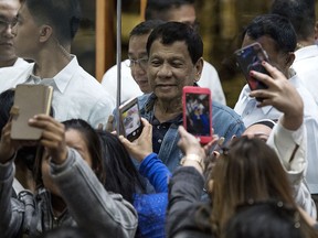 Philippine President Rodrigo Duterte. (NOEL CELIS/AFP/Getty Images)