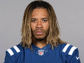 This June 13, 2017 file photo shows Indianapolis Colts football player Edwin Jackson. (AP Photo, File)