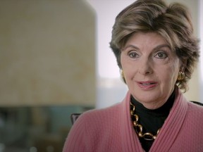 This image released by Netflix shows attorney Gloria Allred in a scene from the documentary "Seeing Allred," premiering on Netflix on Friday. (Netflix via AP)