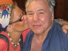 Boxing legend George Chuvalo with wife, Joanne. (Supplied photo)