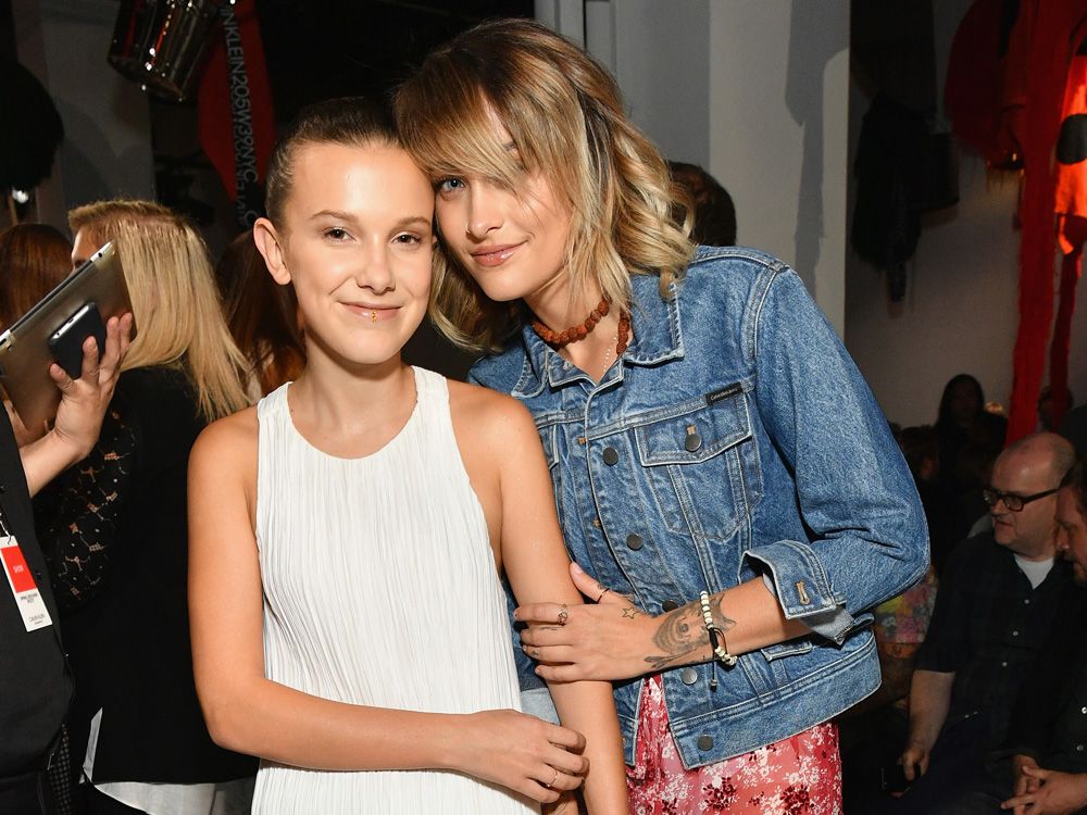 Paris Jackson Lands a Fashion Campaign with Millie Bobby Brown for Calvin  Klein