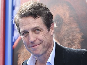 Hugh Grant arrives at the premiere of Warner Bros. Pictures' "Paddington 2" at Regency Village Theatre on Jan. 6, 2018 in Westwood, Calif.  (Rodin Eckenroth/Getty Images)
