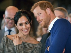 UK authorities are investigating after Britain's Prince Harry and fiancee Meghan Markle received a suspicious package on Feb. 12, 2018.