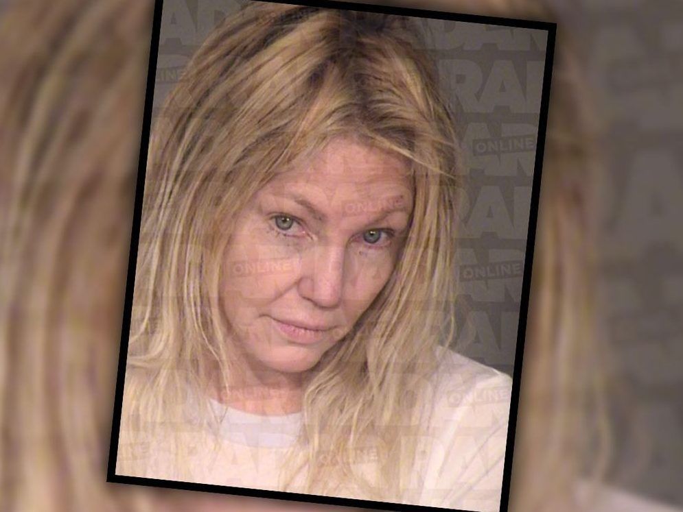 Heather Locklear Boyfriend Arrested After Domestic Violence Drama   Heather Locklear Mugshot Actress Haggard Puffy Arrest E1519666904296 