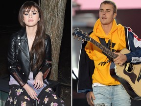 Selena Gomez and Justin Bieber. (Getty Images)