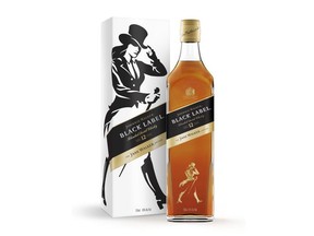 This undated product image provided by Johnnie Walker shows the Jane Walker edition of Johnnie Walker. Liquor maker Diageo says it plans to roll out bottles next month for a limited run. Diageo says it's the first time in the brand's nearly 200-year history that the logo has been depicted as a woman. (Johnnie Walker via AP) ORG XMIT: NYBZ252