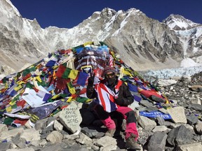 Two years ago James Fletcher departed Toronto for a year-long adventure to 21 countries, where he mountain biked down Bolivia's "death road", watched a cricket match in India and learned to surf in Nicaragua -- and he did it all for about $25,000. James Fletcher poses at a Mount Everest Base camp in Nepal in an undated handout photo.