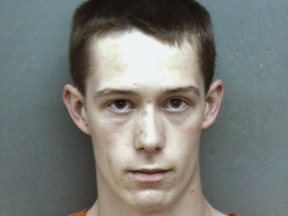 This undated file photo provided by the Blacksburg Police Department shows Virginia Tech student David Eisenhauer, who was charged with first-degree murder in the death of Nicole Lovell. (Blacksburg Police Department via AP, File)