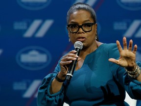 In this file photo taken on June 14, 2016, Oprah Winfrey speaks at the White House Summit on the United State of Women in Washington, D.C. (YURI GRIPAS/AFP/Getty Images)