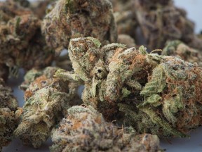 Medical marijuana is shown in Toronto on Nov. 5, 2017. THE CANADIAN PRESS/Graeme Roy