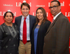 Prime Minister Justin Trudeau with Jaspal Atwal, right, in May 2015. (File Photo)