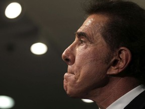 This March 15, 2016, file photo shows casino mogul Steve Wynn during a news conference in Medford, Mass. Facing investigations by gambling regulators and allegations of sexual misconduct, Wynn has stepped down as chairman and CEO of the resorts bearing his names. The Las Vegas-based Wynn Resorts in a statement said Wynn's resignation Tuesday, Feb. 6, 2018, was effective immediately. Wynn has vehemently denied the report's allegations.